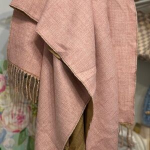 J Crew Pink & Tan Wrap